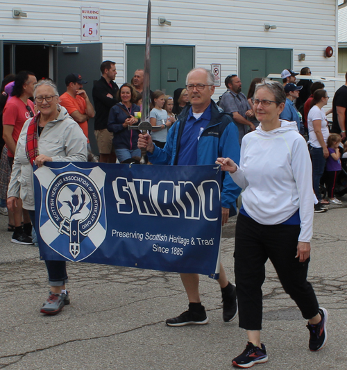 The Grand Parade at the 2023 Ohio Scottish Games and Celtic Festival