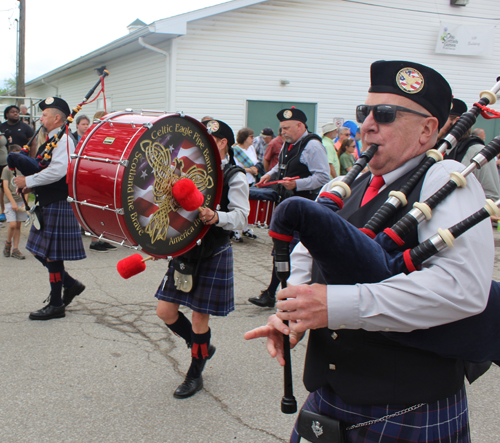 The Grand Parade at the 2023 Ohio Scottish Games and Celtic Festival