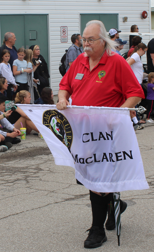 The Grand Parade at the 2023 Ohio Scottish Games and Celtic Festival