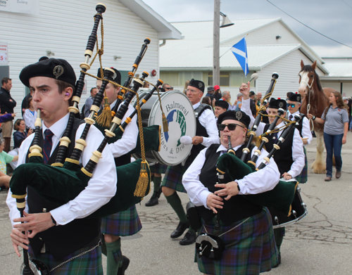 The Grand Parade at the 2023 Ohio Scottish Games and Celtic Festival