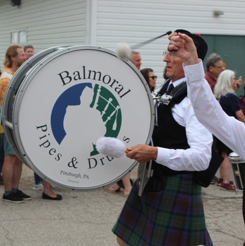 The Grand Parade at the 2023 Ohio Scottish Games and Celtic Festival