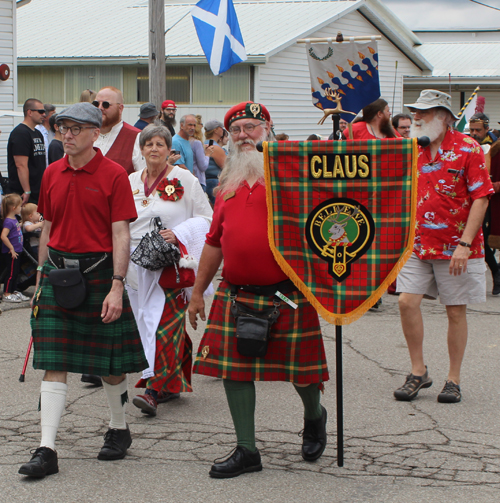 The Grand Parade at the 2023 Ohio Scottish Games and Celtic Festival