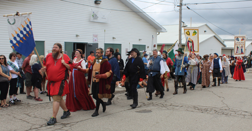 The Grand Parade at the 2023 Ohio Scottish Games and Celtic Festival