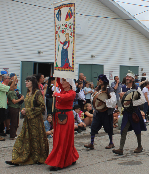 The Grand Parade at the 2023 Ohio Scottish Games and Celtic Festival