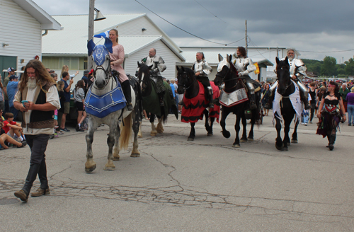 The Grand Parade at the 2023 Ohio Scottish Games and Celtic Festival