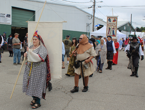 The Grand Parade at the 2023 Ohio Scottish Games and Celtic Festival