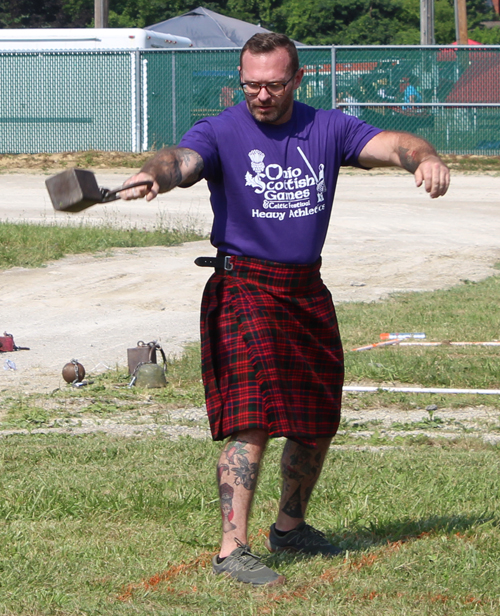 Highland Heavy Athletics at Ohio Scottish Games