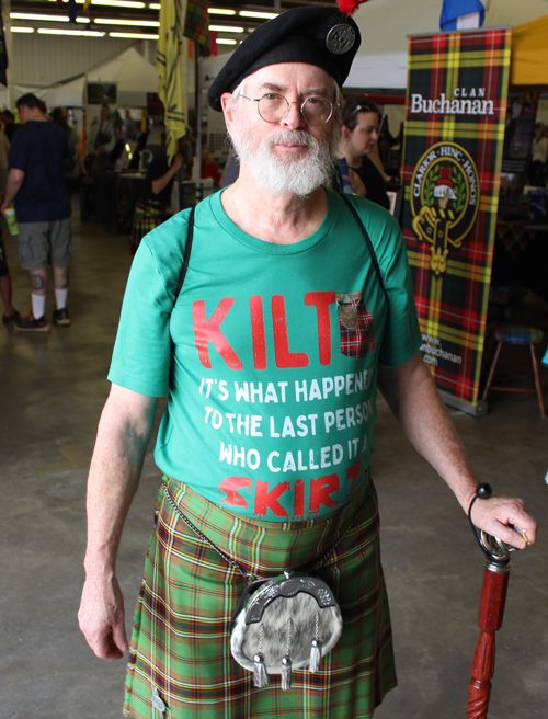 Scottish kilt shirt