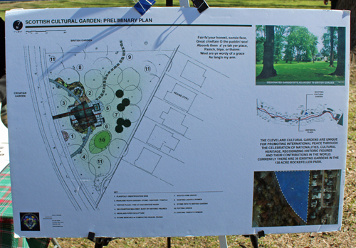 Scottish Cultural Garden plans