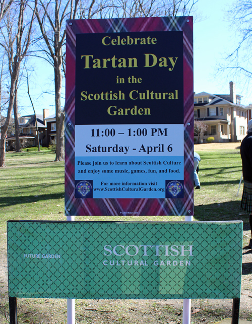 Scottish Cultural Garden Tartan Day