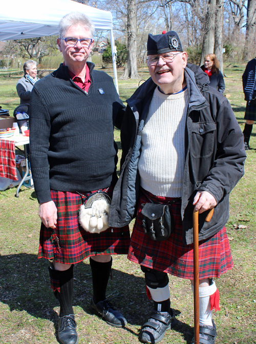 Tartan Day guys in kilts