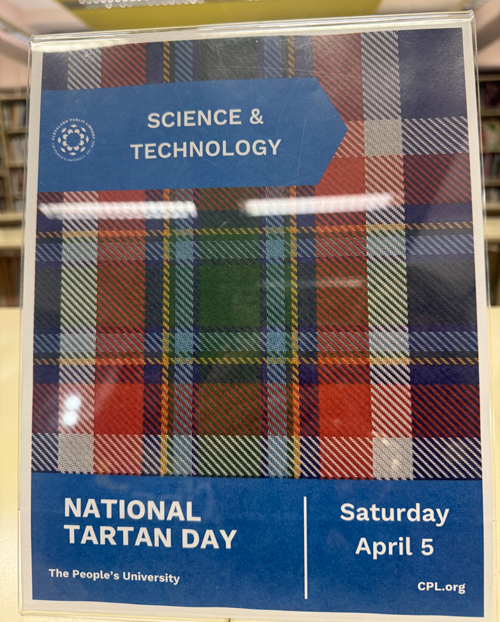 Scottish Tartan Day CPL banner