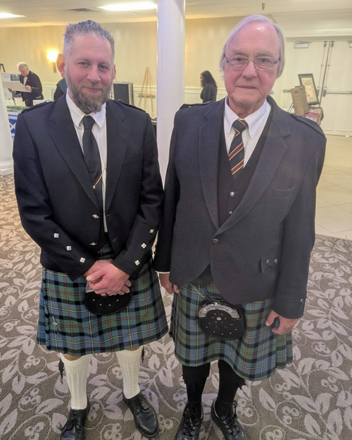 Bruce W. Greig inducted into The Northeast Ohio Scottish American Hall of Fame