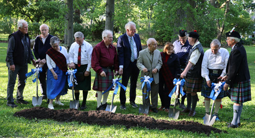 Scottish Cultural Garden Groundbreaking