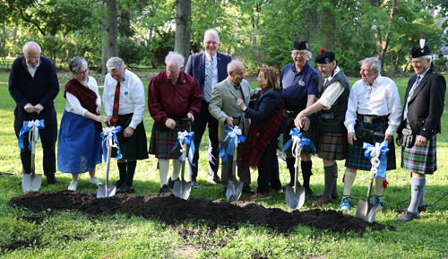 Scottish Cultural Garden Groundbreaking