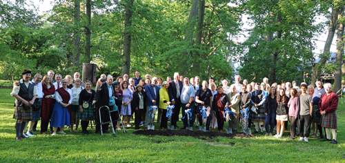 Scottish Cultural Garden Group Photo