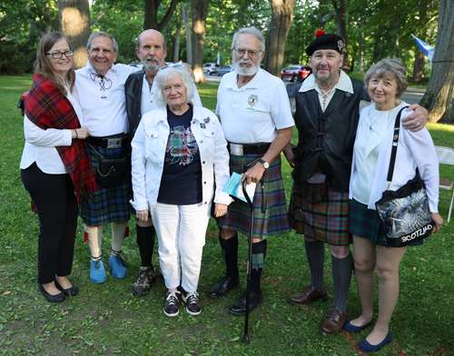 Scottish Cultural Garden Groundbreaking attendees