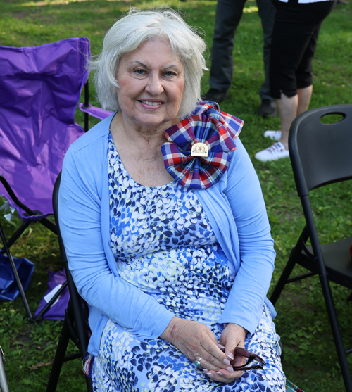 Scottish Cultural Garden Groundbreaking lady
