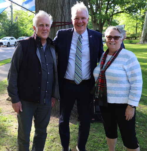 Jim McKnight, Chris Ronayne, Nancy McLaughlin
