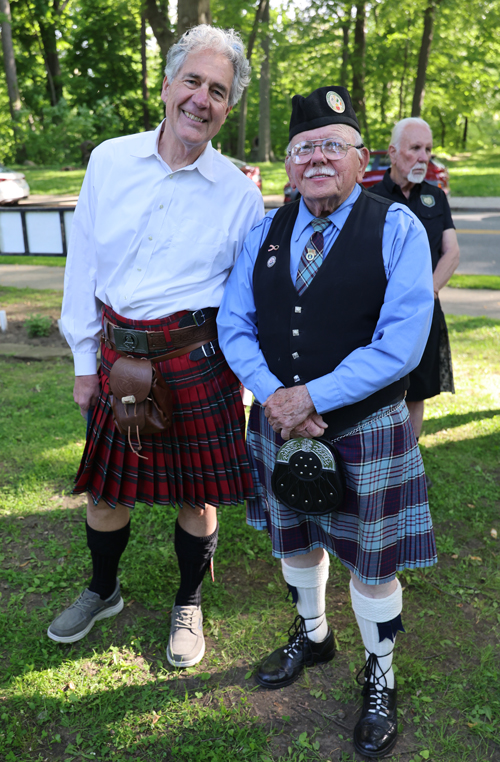 Scottish Cultural Garden Groundbreaking attendees