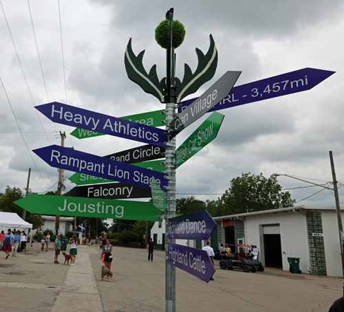 Ohio Scottish Games and Celtic Festival directions
