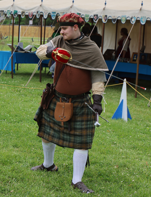 Medieval swordman