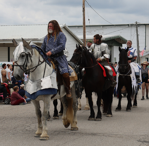 Jousters at Ohio Scottish Games and Celtic Festival Grand Parade 2026