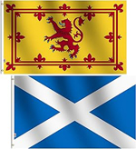 Both Scottish flags