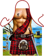 Scottish man apron