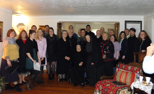 Serbian Njegos Choir Christmas Caroling
