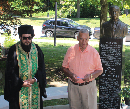 Fr. Neftaria and Alex Machaskee