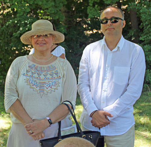 Mr. and Mrs. Milosh Rastovic of the Serbian National Federation in Pittsburgh