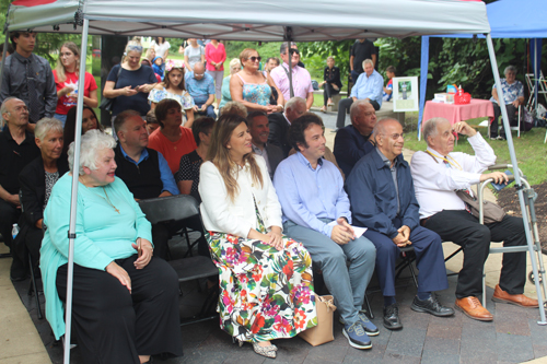 Serbian Garden crowd