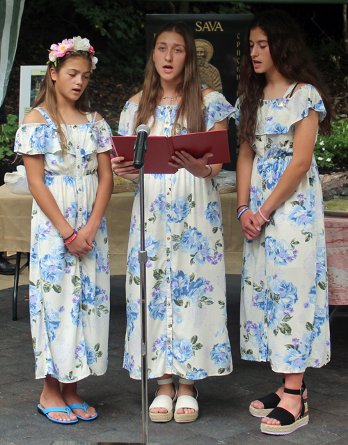 Anastasija, Teodora and Andjelina Kosic