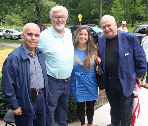 Wael Khoury, Paul Burik, Jennifer Fierabend and Lou Frangos