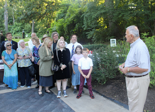 Alex Machaskee speaking at Voinovich memorial