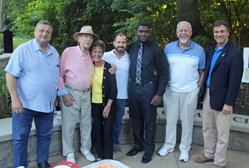 Senator George Voinovich memorial attendees