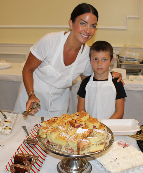 Saint Sava Serbian festival volunteers serving food