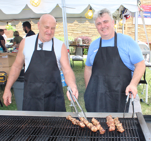 Saint Sava Serbian festival volunteers serving food