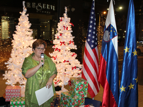 Slovenian Consul General Alenka Jerak