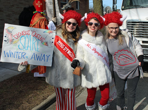 Dyngus Queens scare winter away