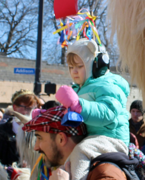 Kid on shoulders