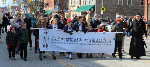 2023 Kurentovanje Parade in Cleveland - St Peregrine
