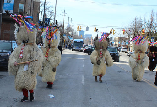 2023 Kurentovanje Parade in Cleveland - Kurents