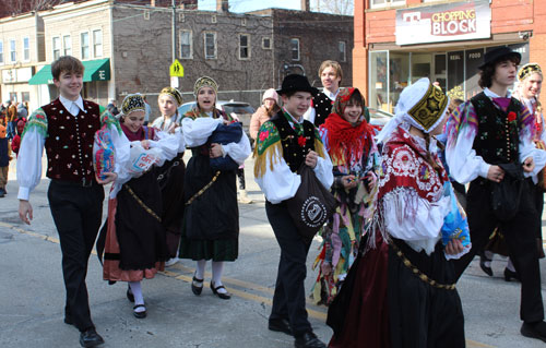 2023 Kurentovanje Parade in Cleveland -Folklorna
