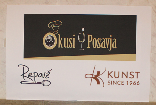 Taste of Posavje sign