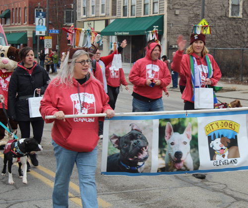 City Dogs 2024 Kurentovanje Parade in Cleveland