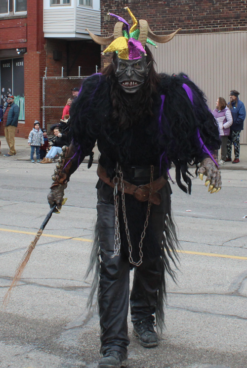 2024 Kurentovanje Parade in Cleveland - Krampus