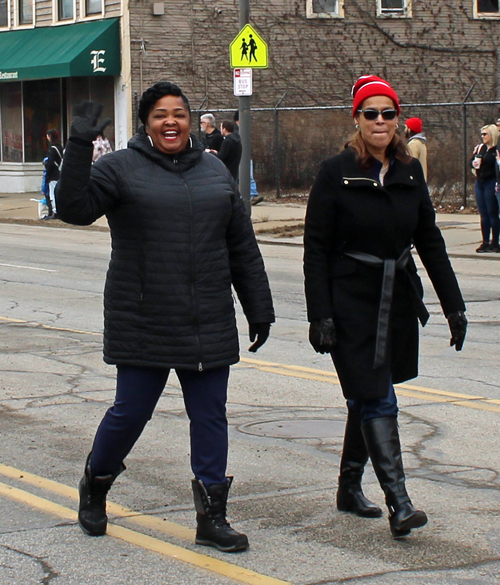 2024 Kurentovanje Parade in Cleveland - Councilwoman Stephanie House and Yvonne Conwell