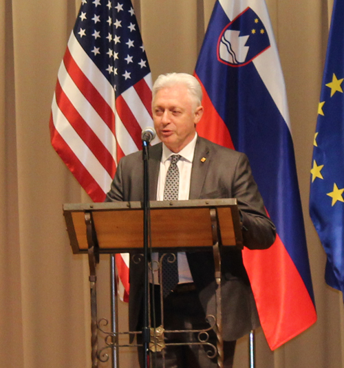 Slovenia's Ambassador to the United States, Iztok Miroic